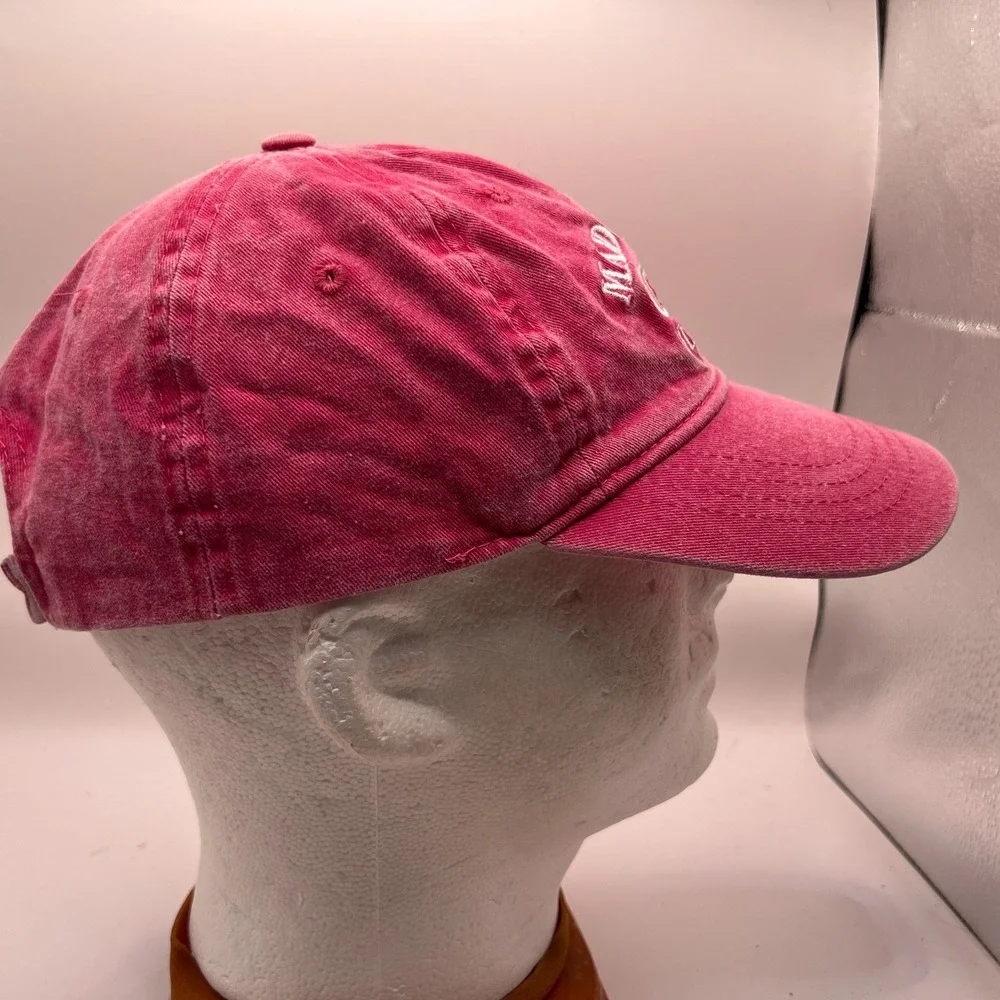 Triangle Sport Headwear Maid of the Mist Niagara Falls Pink Acid Wash Hat Cap